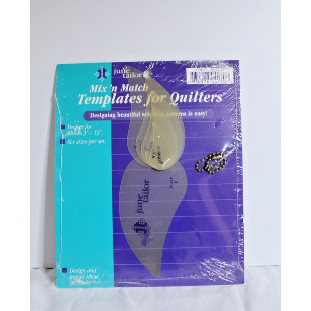 June Tailor Mix N Match Templates for Quilters Quilting Lot of 3 Quilting Tool - Picture 2 of 5
